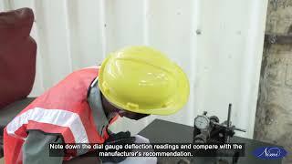 Perform inspection of cam lobe, Camshaft journal and bearing lift | NIMI | DIGITAL | ENGLISH |