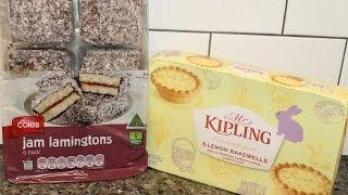 Jam Lamingtons & Mr. Kipling Lemon Bakewells Review