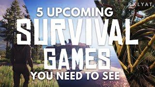 5 NEW SURVIVAL GAMES You Need To See For 2021
