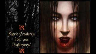 6 TRULY SCARY FAIRIES, Faerie Creatures You DON'T Ever Want To Meet! ASMR Folklore Fairy Stories