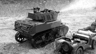 75 mm Howitzer Motor Carriage M8 – Self-Propelled Howitzer #ww2 #tank #panzer