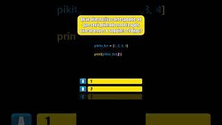 QUIZ PYTHON #004  #programação #python #desenvolvimento