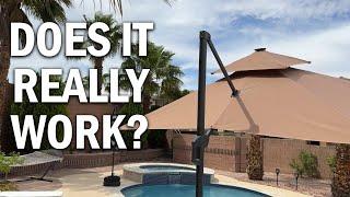 Cantilever Umbrella From Best Choice Products Review - Does It Really Work?