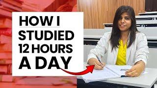 My NEET Preparation Journey: 12 Hours of Studying Daily | Sumedha Gupta MBBS