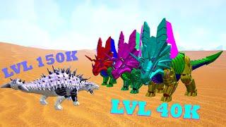 3 Tek Trikes LVL 40K VS Anklyo LVL 150K - #Shorts