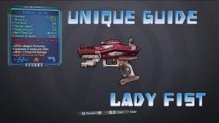 Borderlands 2 Unique Weapon Guide- Lady Fist