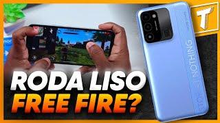 SPARK 8C É BOM PRA JOGAR FREE FIRE?