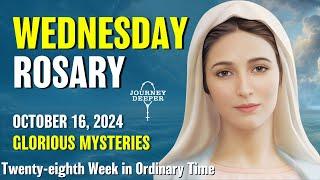 Wednesday Rosary  Glorious Mysteries of Rosary  October 16, 2024 VIRTUAL ROSARY