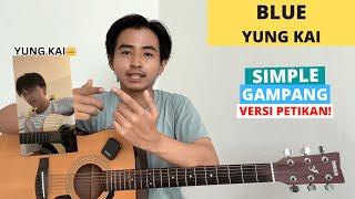 TUTORIAL PETIKAN (Blue - Yung Kai) (Tutorial Gitar) VIRAL TIKTOK! Gampang!