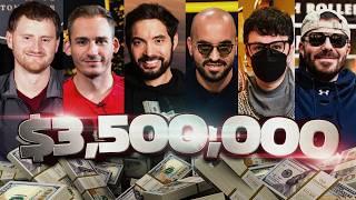 Main Event POKER DRAMA | Epic Battle for $3,500,000