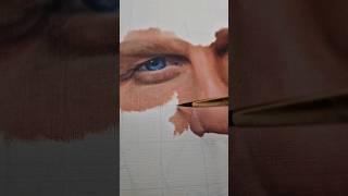 Hyper realistic portrait painting WIP | The nose