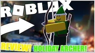 HOLIDAY ARCHER TOWER REVIEW! - TOWER DEFENSE SIMULATOR [ROBLOX]