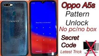 Oppo a5s hard reset pattern pin unlock without pc | oppo pattern unlock 2023