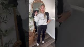 Casual leggings outfit from Amazon #fashion #amazonfinds #casualoutfits #leggings