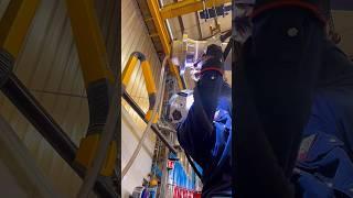 Stainless steel pipe welding rocking that WeldTube Chopped Slim Pipeliner Hood ️ WELDLIFE.COM
