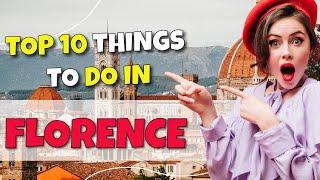 TOP 10 Things to do in Florence, Italy 2023!