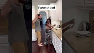 Parenthood at its best. #newbornbaby #parentingshorts #coupleshorts #marriagehumor