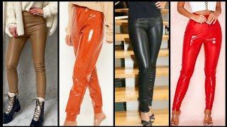 Leather Look  - Leather suits  Leather, Faux Leather Leggings, Latex Leggings - Lookbook