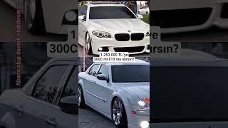 Hangisini alırsın? Bmw F10 - Chrysler 300C #f10m5 #f30 #e60 #bmw520d #m5 #tofaş #bmwf10