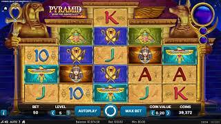  Pyramid: Quest for Immortality Slot by NetEnt | Avalanche Bonus & 36,000X Potential Wins 