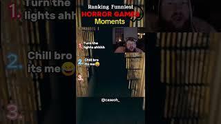 Ranking Funniest Horror Games Moments!!
