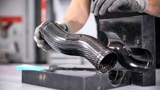 Making Complex Carbon Fibre Tubes Using a Split-Mould