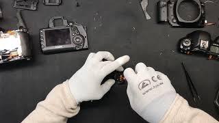 How to repair Canon DSLR camera 5D MARK IV - restore front scroller (modification)