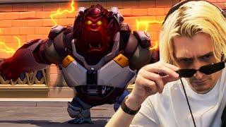 xQc Is Still Cracked At Overwatch