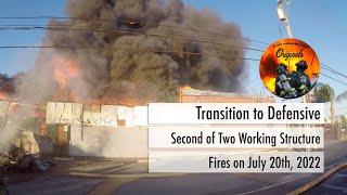 Transition to Defensive on Abandoned Commercial • Second of Two Working Structure Fires