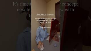 It's time to change your concept development workflow with these 10 AI tools #interiordesign #ai