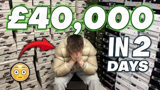 WE SOLD £40,000 OF SNEAKERS IN 2 DAYS!!