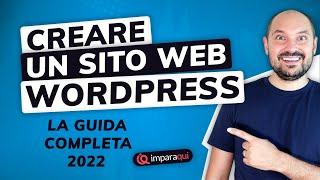 Come creare un sito web con WordPress e Elementor tutorial italiano