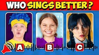 Can You Guess Who Sings Better?,Kinigra Deon,Ferran,Salish Matter,Skibidi toilet,Mrbeast,Diana