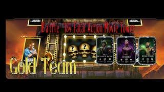 Battle 184 Fatal Action Movie Tower Gold Team / 184 бой Башня Боевика Фатально Золото