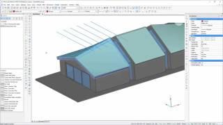 Creating rafters for a lofted roof with BricsCAD BIM V16