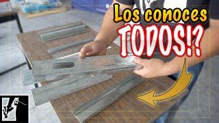 Materiales BÁSICOS para DRYWALL y plafones 1 - Metales y perfiles ligeros y estructurales