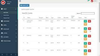 Aplikasi Data Asset Berbasis Web