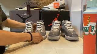 Real vs rep, Jordan11  cool grey Nike  vs Bekicks.ru Use code Esco for 10 dollar off  @bekicks9996