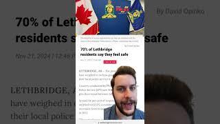 70% in Lethbridge say they feel safe