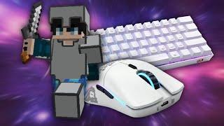 Keyboard ASMR + Mouse sounds // Minecraft Bedwars