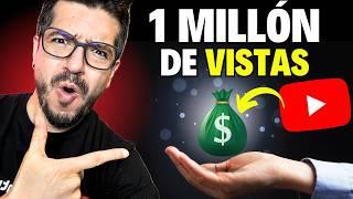 Cuánto PAGA YouTube por 1 MILLÓN de VISUALIZACIONES en 2025