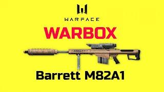 Warface Barrett M82A1 с 5 КОРОБОК WARBOX #shorts