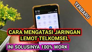 cara mengatasi jaringan telkomsel lemot padahal 4g , ini solusinya