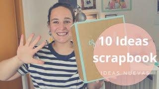 SCRAPBOOK IDEAS en español ► 10 originales IDEAS ️