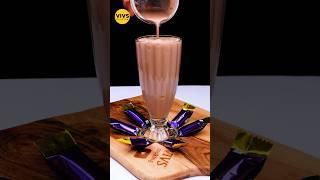 Dairymilk Mini Chocolate  Milkshake #asmr #shorts #milkshake #vivscooking