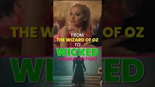 How we got from The Wizard of Oz to Wicked explained in under 3 min 🪄