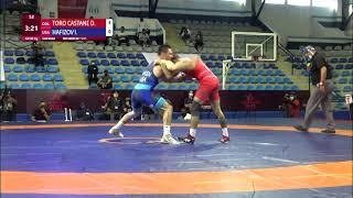 GOLD GR - 60 kg: D. TORO CASTANE (COL) v. I. HAFIZOV (USA)