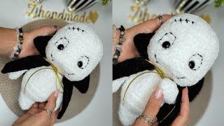 Впервые создала амигуруми таким методом. МК Привидение Крючком | How to crochet ghost  #amigurumi