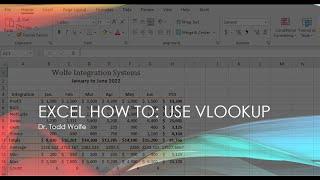 Microsoft Excel Tutorial: How to use VLookup