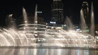 Burj Khalifa Dancing Fountain Show | Hindi Indian Song | Dubai Mall December 2020